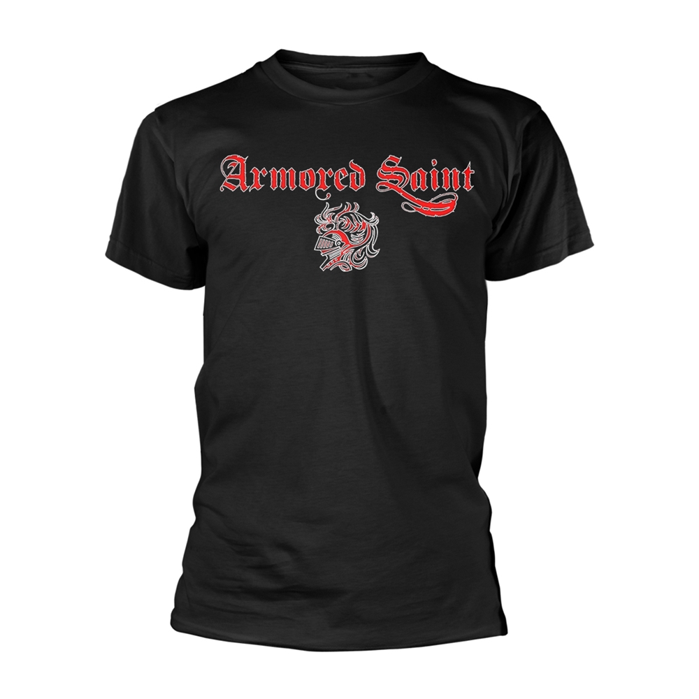 Armored Saint - Armored Saint Logo Black T-Shirt