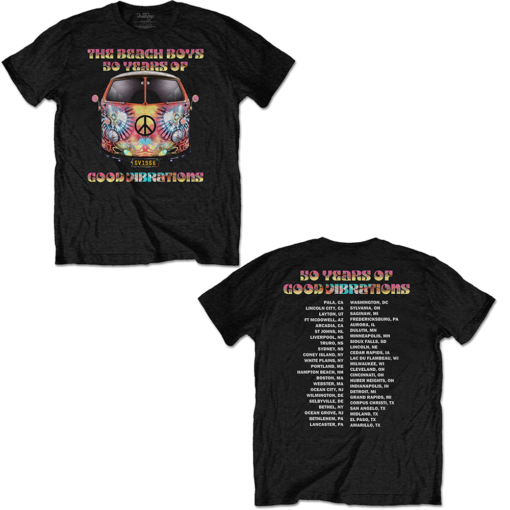 Beach Boys - Good Vibes Tour (Back Print)