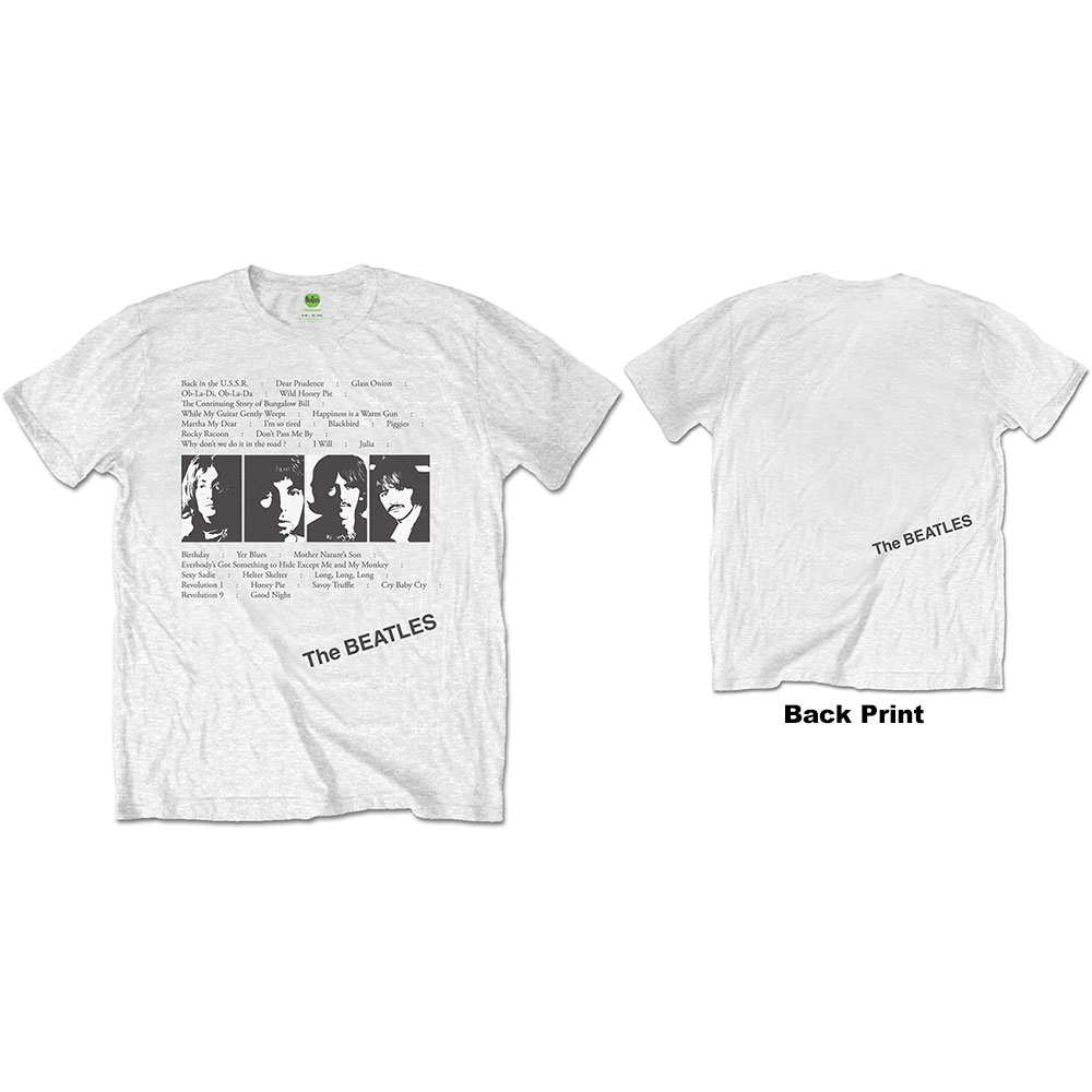 Beatles - White Album Tracks (Back Print) White