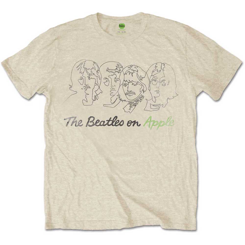 Beatles - Outline Faces on Apple