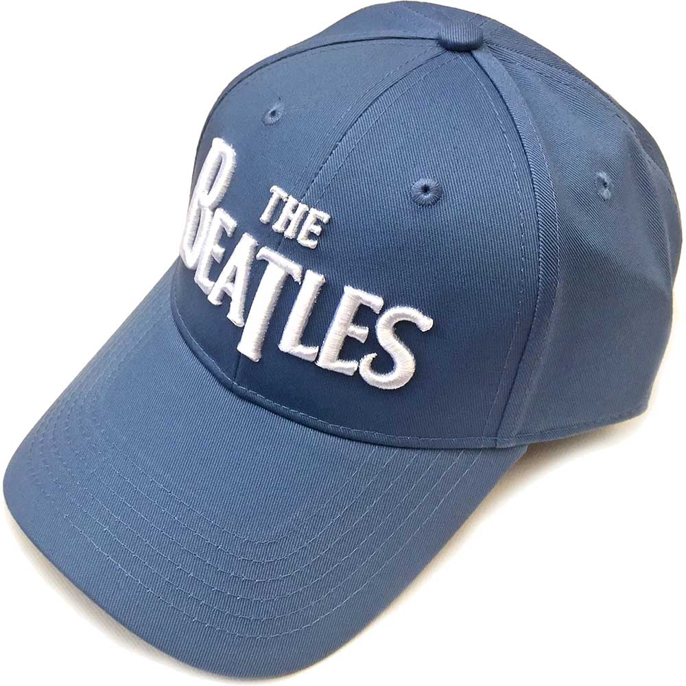 Beatles - White Drop T Logo (Denim Blue)