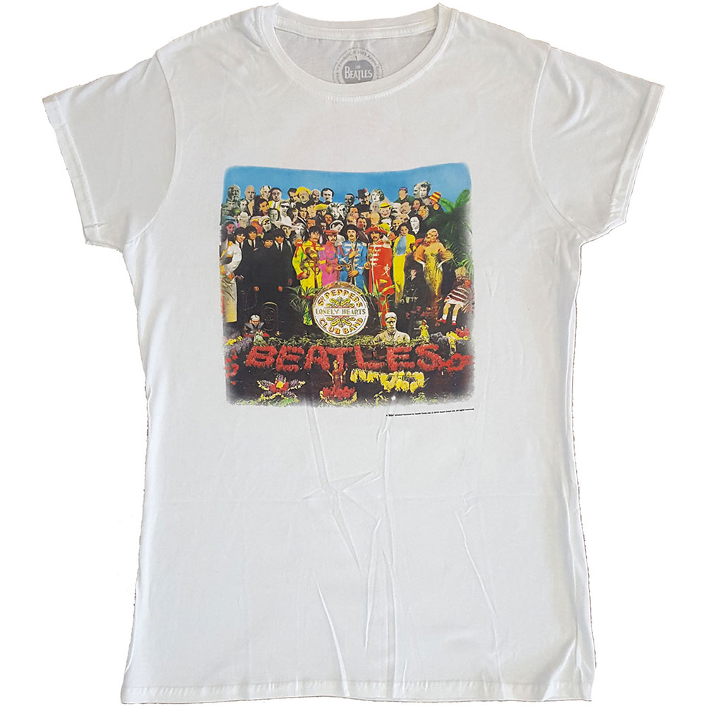 Beatles - Sgt Pepper (Back Print) White