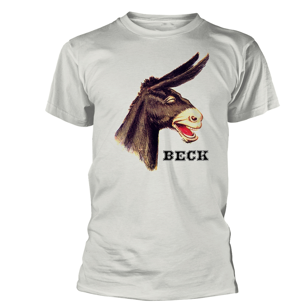 Beck T Shirt Decks Band Logo new Official Mens White Size XL