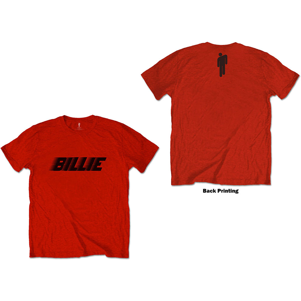 Billie Eilish - Racer Logo & Blohsh (Back Print)