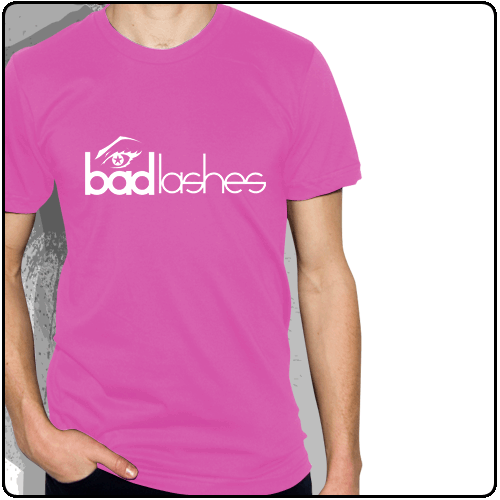Bad Lashes - Logo (Pink)