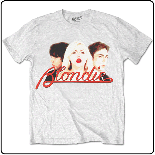 Blondie Punk Logo OFFICIAL T-Shirt Parallel Lines Picture This Gift 10D 