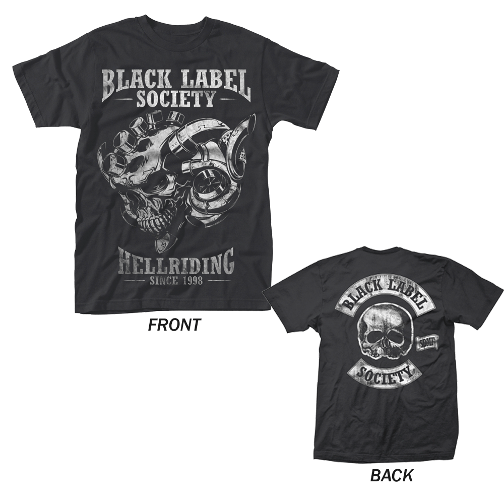 Hardcore Hellride par Black Label Society T-shirt Qualité Official Merch 