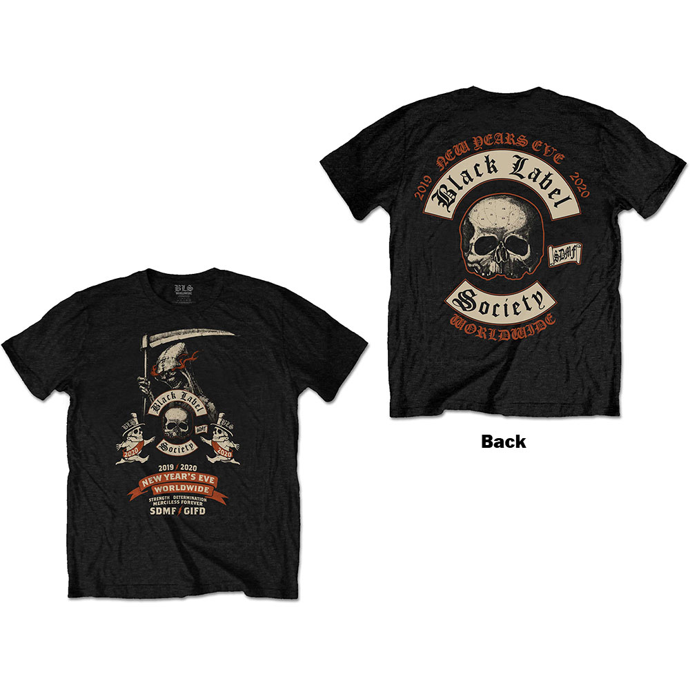 Black Label Society - New Years Eve (Back Print)