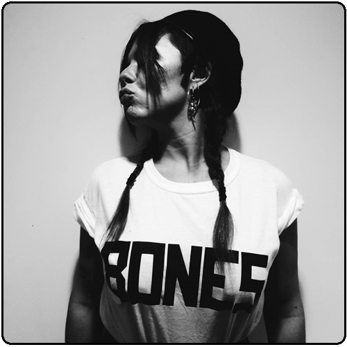 Bones - Logo (White)