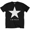 Blackstar (White Star On Black) (T-Shirt)