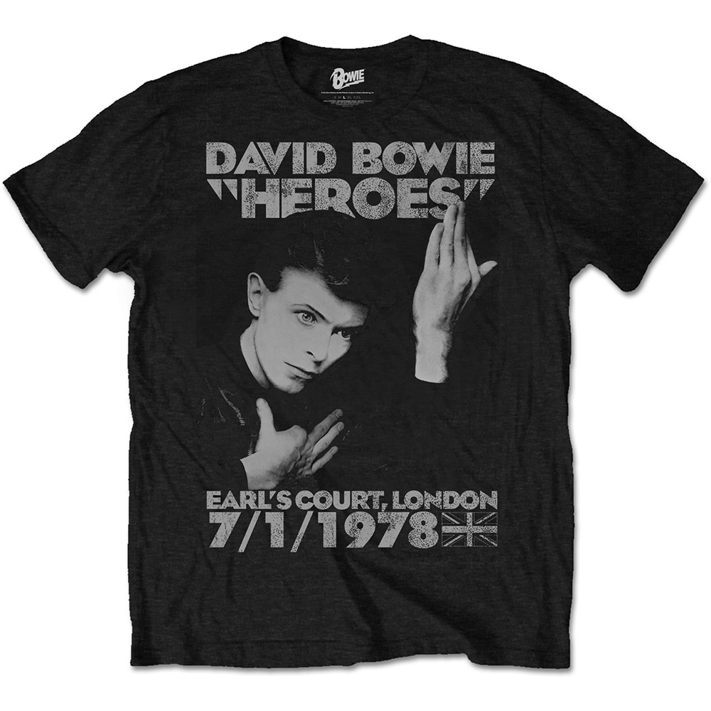 David Bowie - Heroes Earls Court (Black)