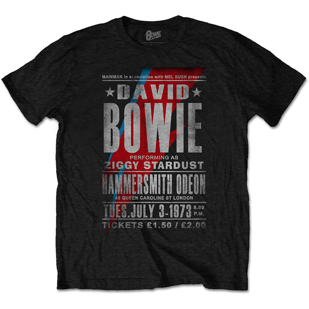 David Bowie - Hammersmith Odeon (Black)
