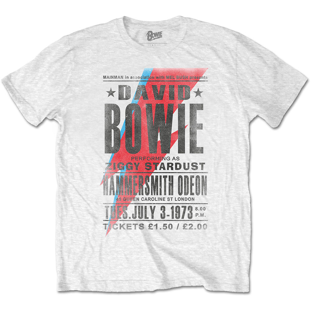 David Bowie - Hammersmith Odeon (White)