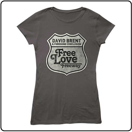 David Brent - Free Love Freeway Grey Babydoll