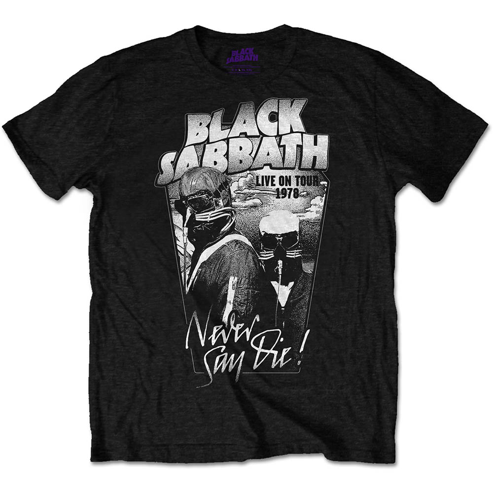 Black Sabbath - Never Say Die - 78 Tour (Black)