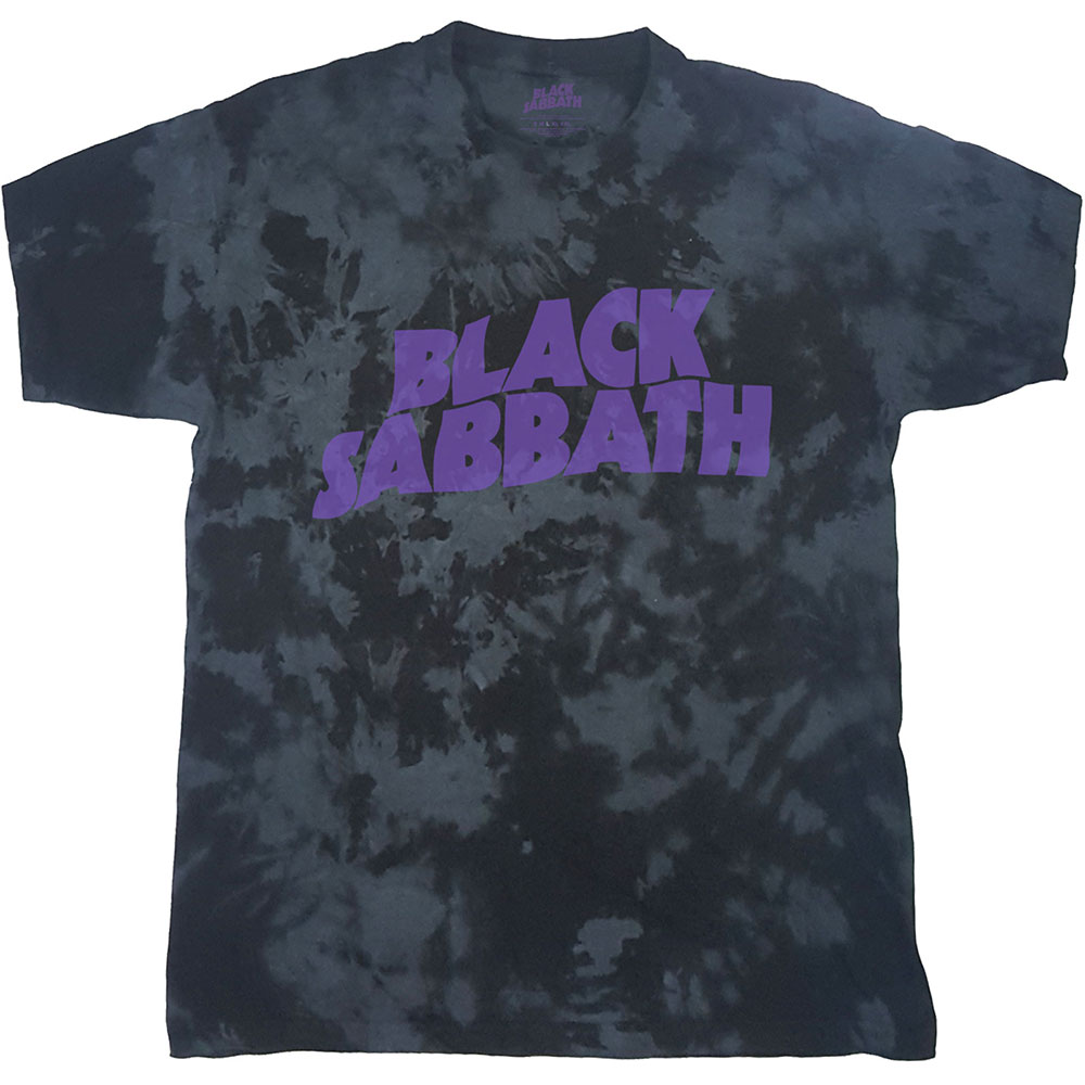Black Sabbath - Wavy Logo (Dip-Dye)