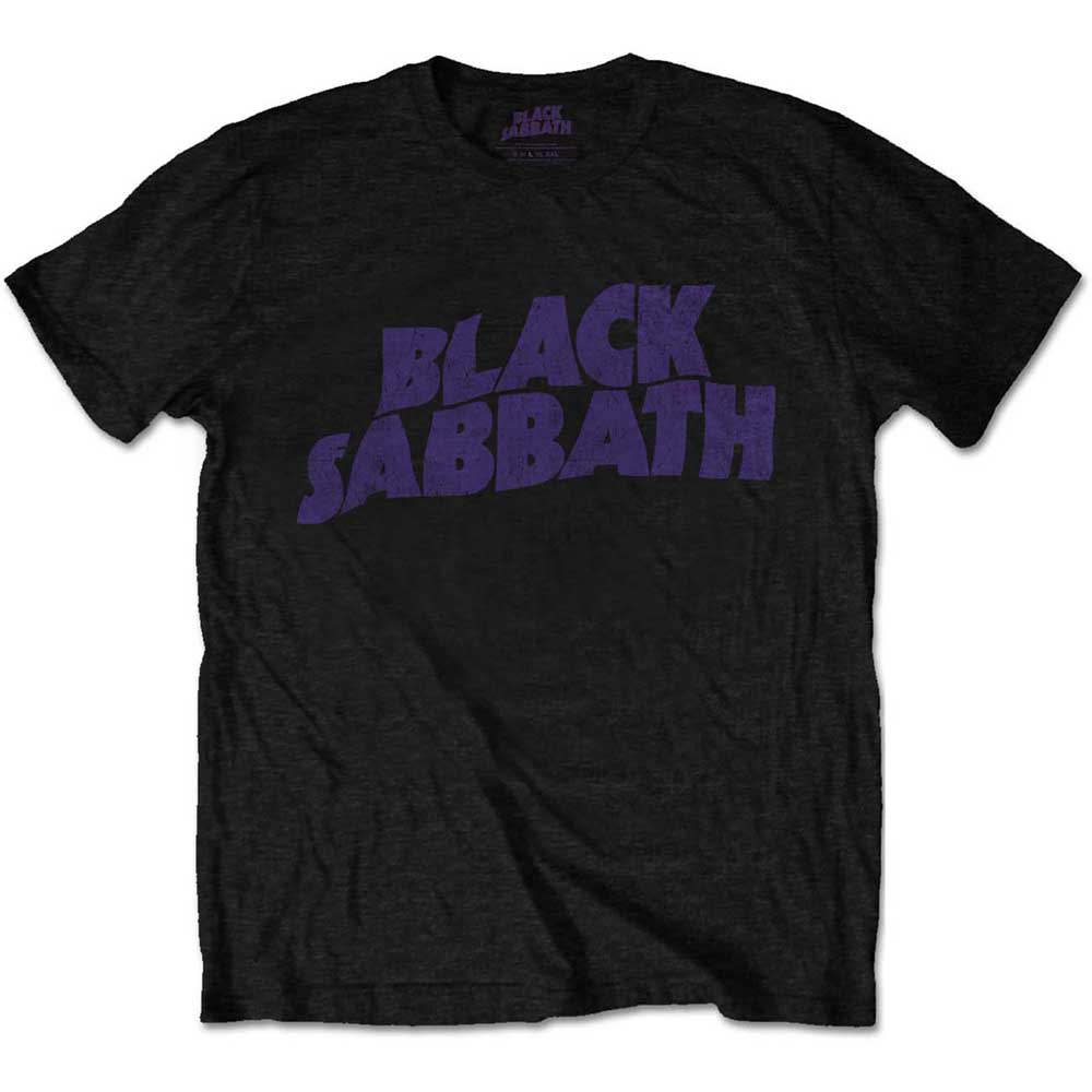 Black Sabbath - Wavy Logo Vintage 
