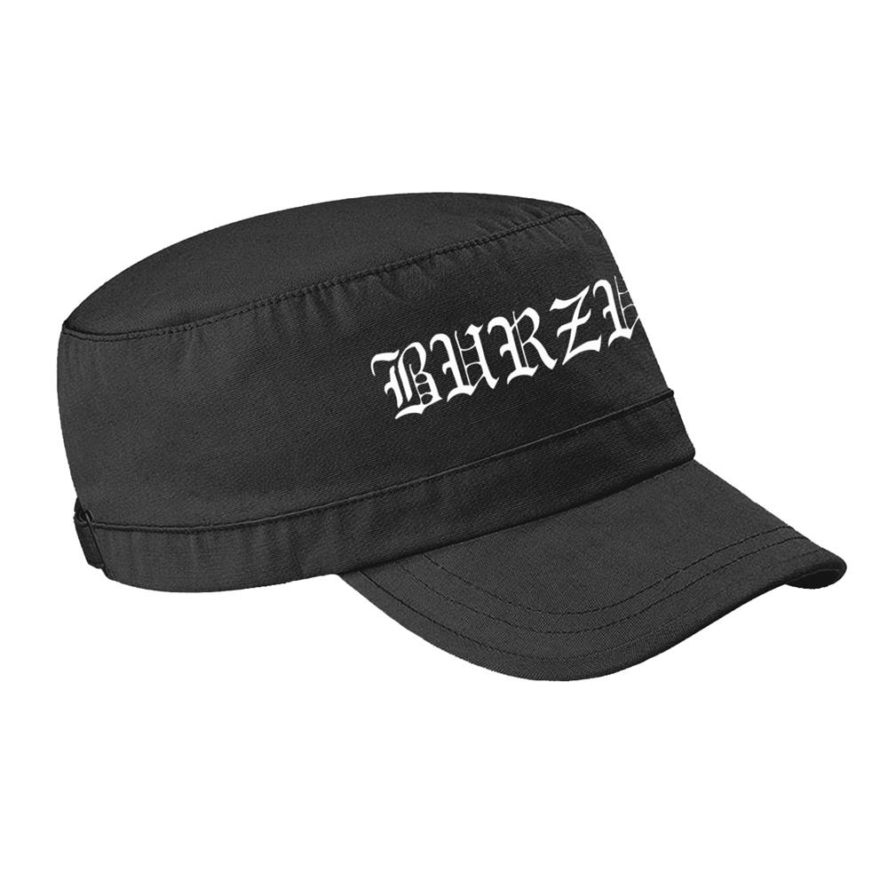 Burzum - Logo (Black Army Cap)