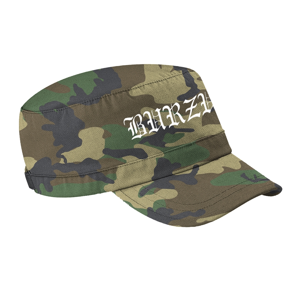 Burzum - Logo (Camo Army Cap)