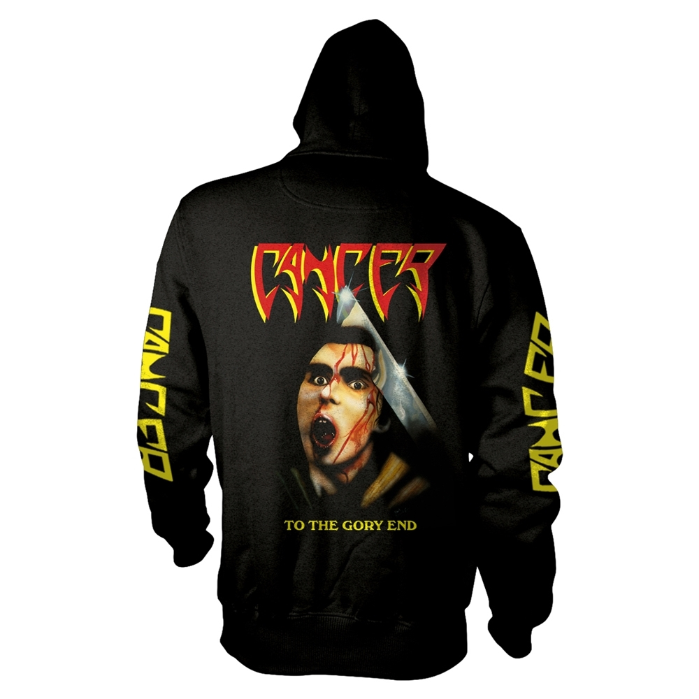Cancer - To The Gory End (Zip Hoodie)