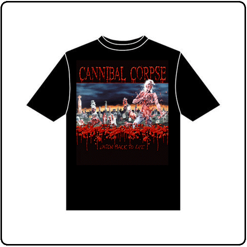 Cannibal Corpse - Eaten Back To Life (Black)