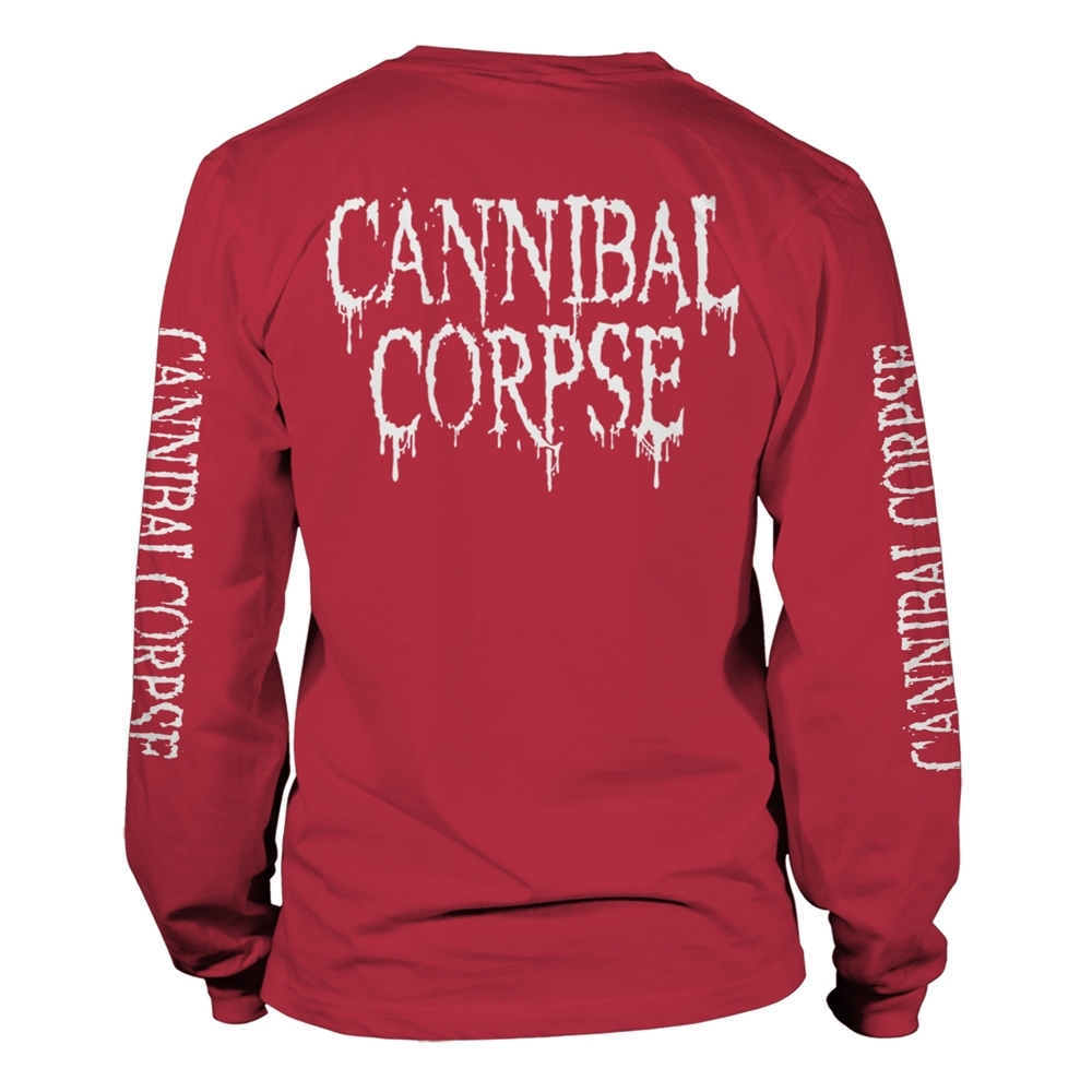 Cannibal Corpse - Pile Of Skulls 2018 (Red Longsleeve)