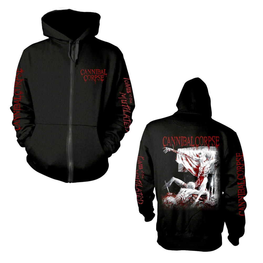 Cannibal Corpse - Tomb Of The Mutilated (Explicit) (Zip Hoodie)