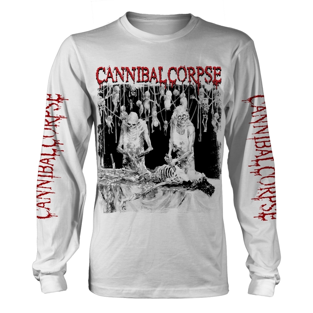 Cannibal Corpse - Butchered At Birth (White Longsleeve)
