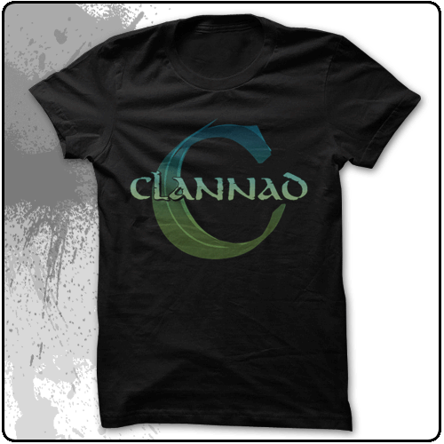 Clannad - Clannad Logo (Black)