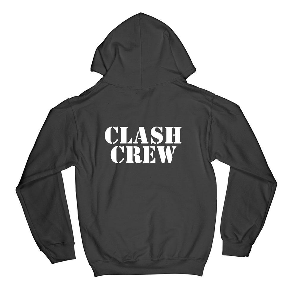 The Clash - Clash Crew Logo Hooded Sweatshirt
