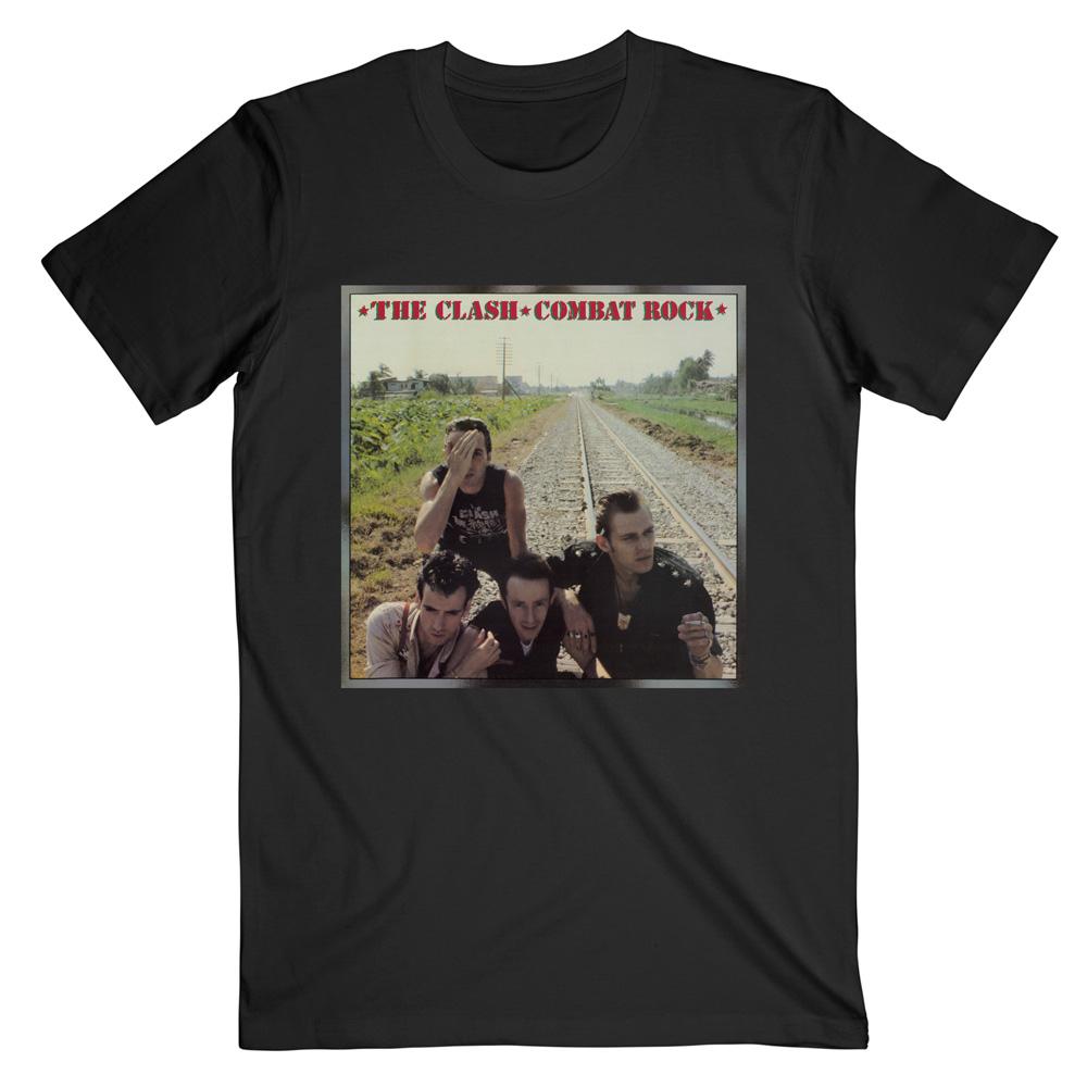 The Clash - Combat Rock Black T-Shirt