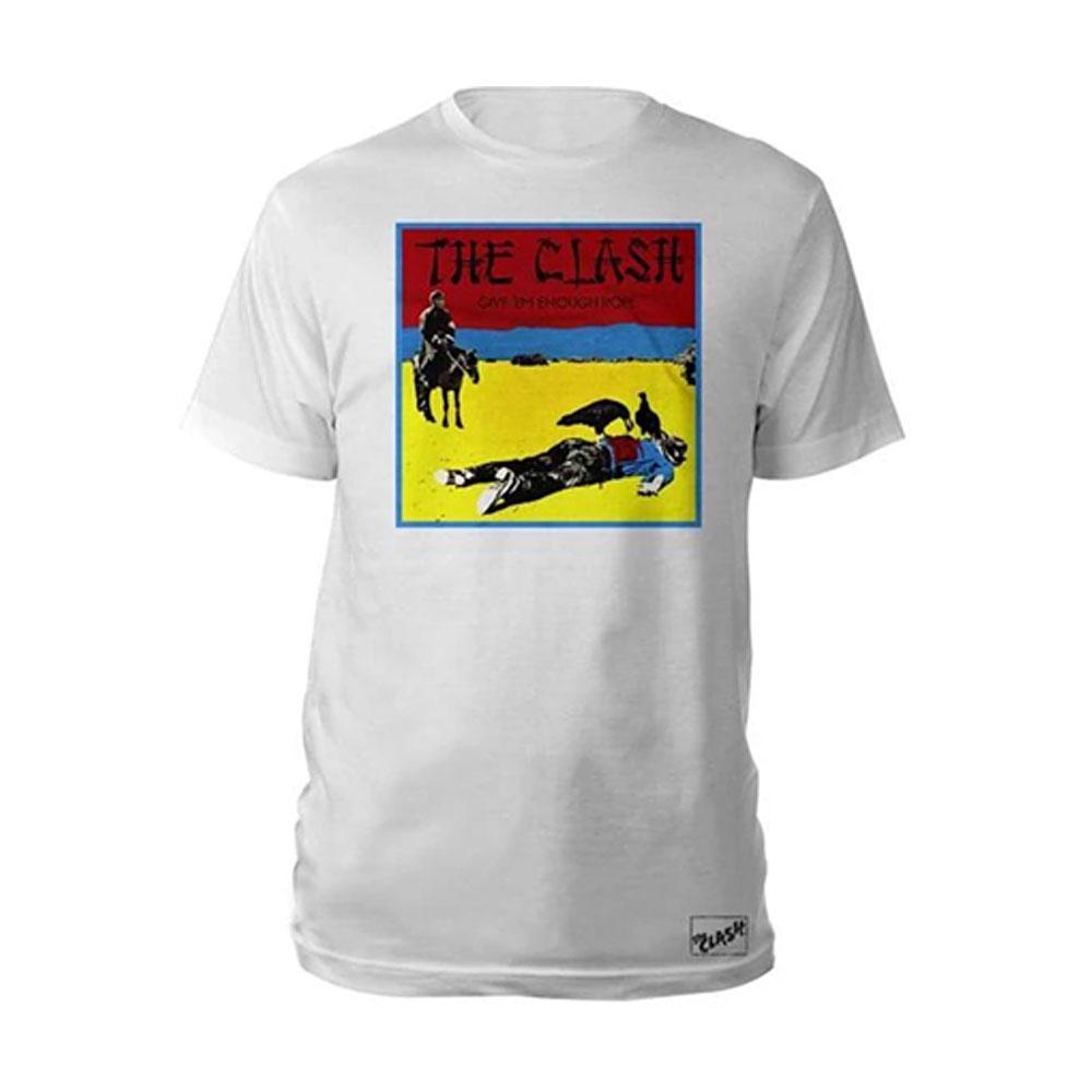 The Clash - Give 'Em Enough Rope White T-Shirt