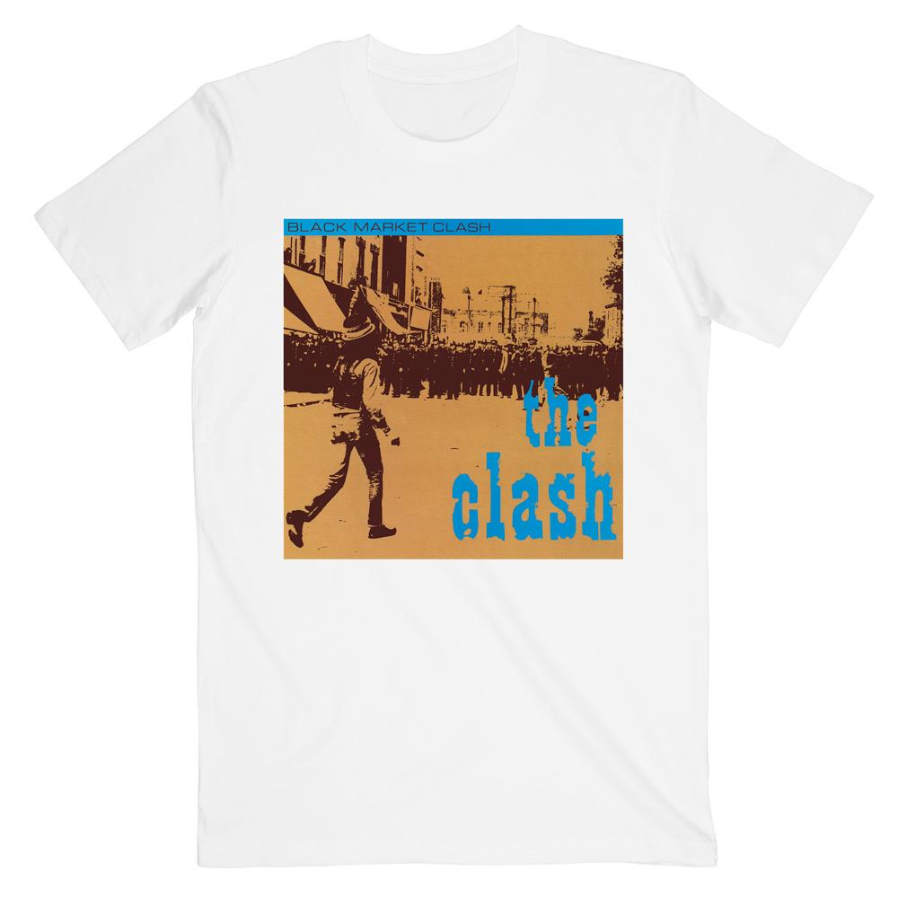 The Clash - Black Market Clash White T-Shirt