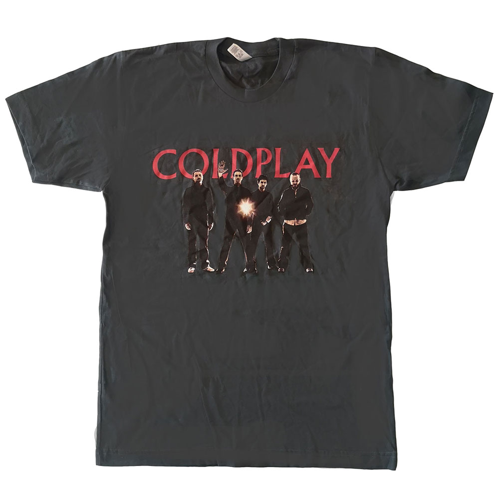 Coldplay - Band & Text Logo (Ex Tour)