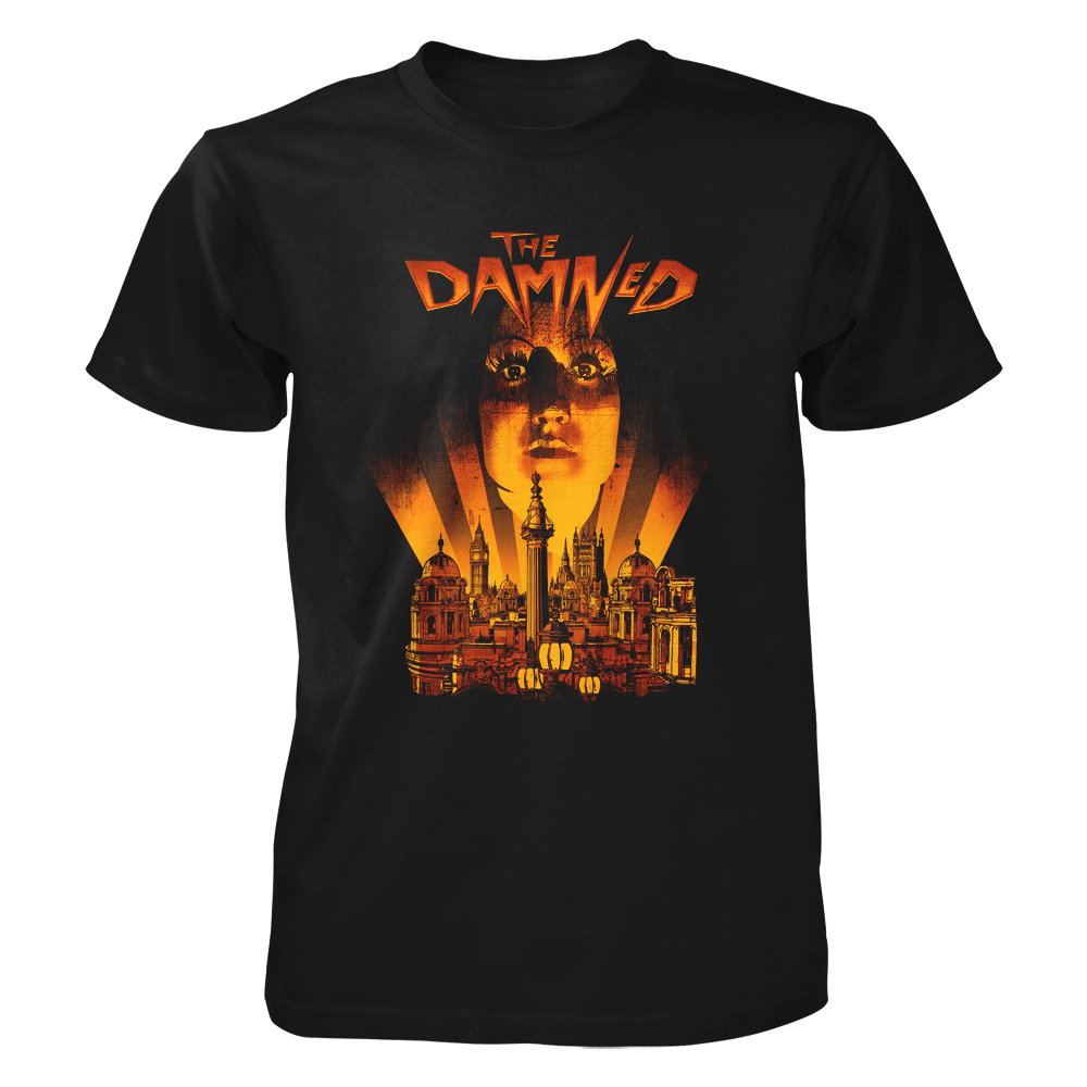 The Damned - Face Over London (Men And Women's Available)