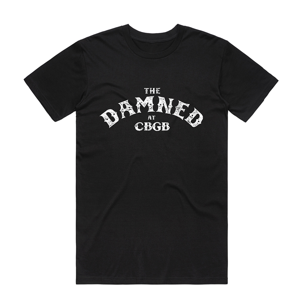 The Damned - Live at CBGB’s 45th Anniversary T-Shirt (Black)