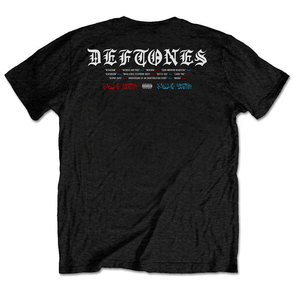 Deftones - Static Skull (Back Print)