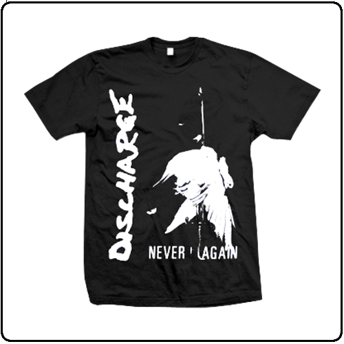 DISCHARGE LYRICS - Never Again 1981 single