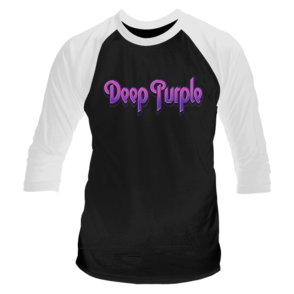 Deep Purple - Logo (Baseball Shirt)