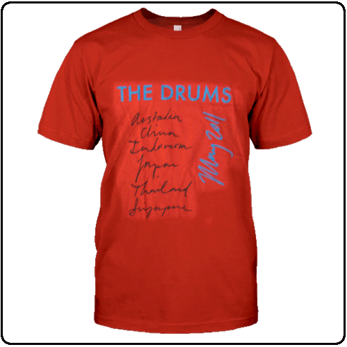 the drums band merch