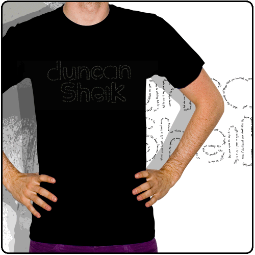 Duncan Sheik - Lyrics (Vintage Black)
