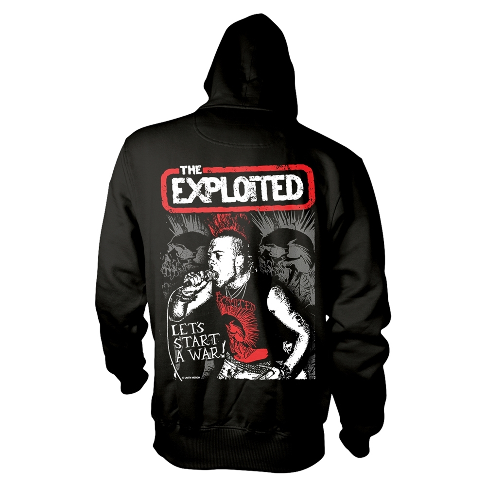 The Exploited - Let's Start A War (Hoodie)
