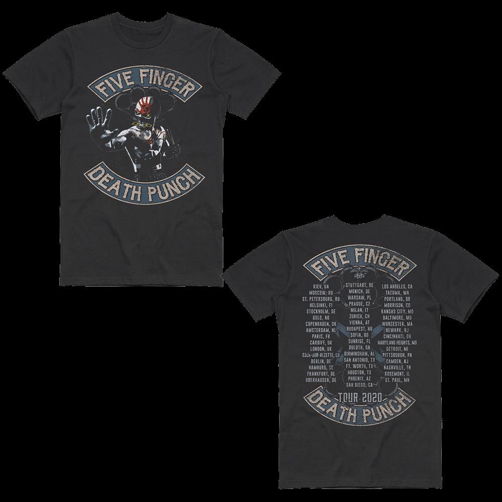 Five Finger Death Punch - Bruce 2020 World Tour Tee