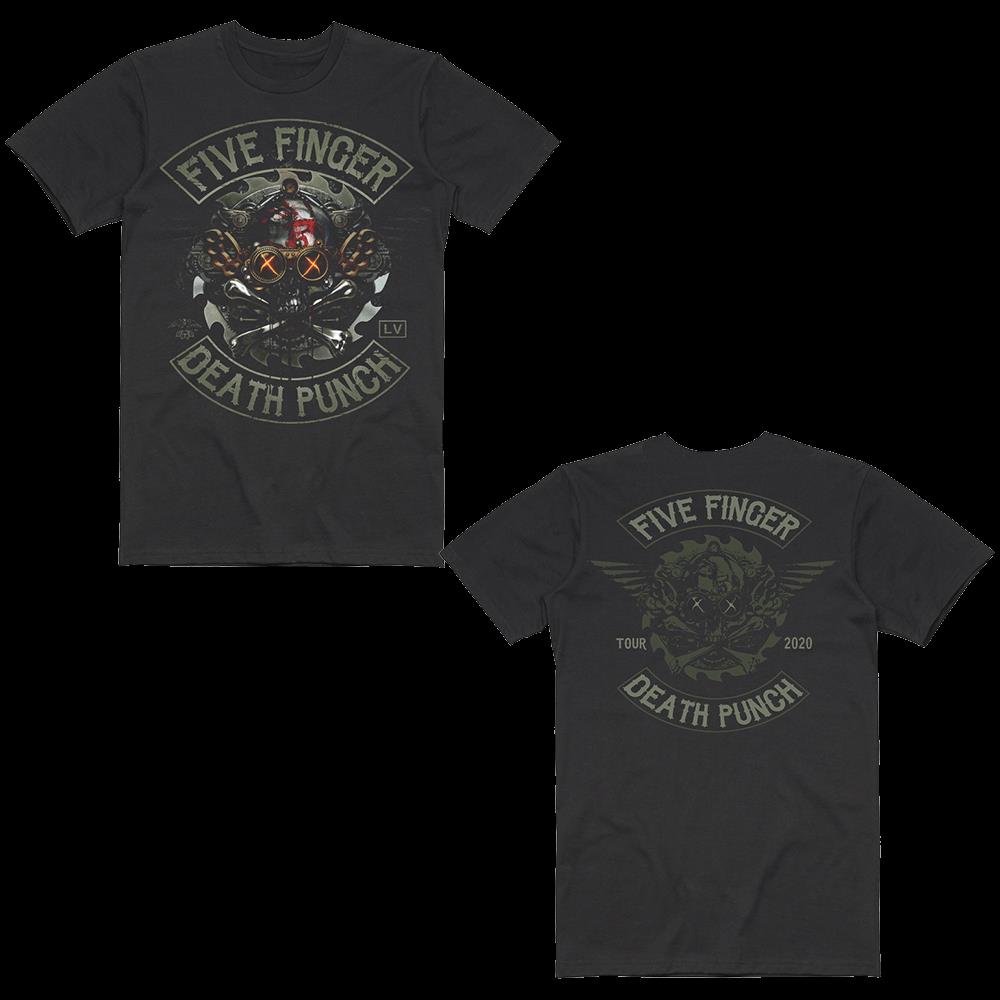 Five Finger Death Punch - Fury Road 2020 World Tour Tee