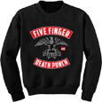 Skull 5 Black Crewneck Sweatshirt (USA Import Sweatshirt)