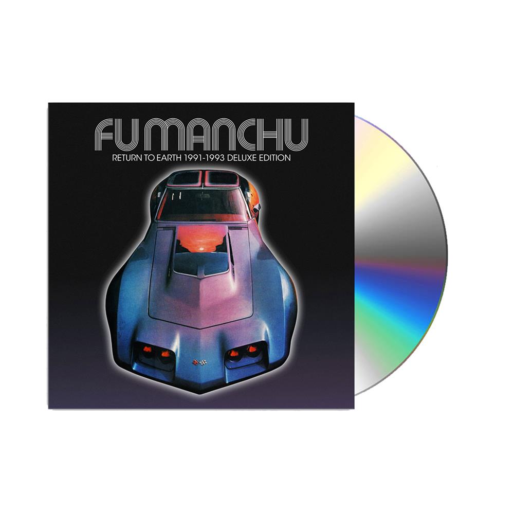 Fu Manchu - Pick-Up Summer Black Hoodie + Return To Earth Deluxe CD Bundle