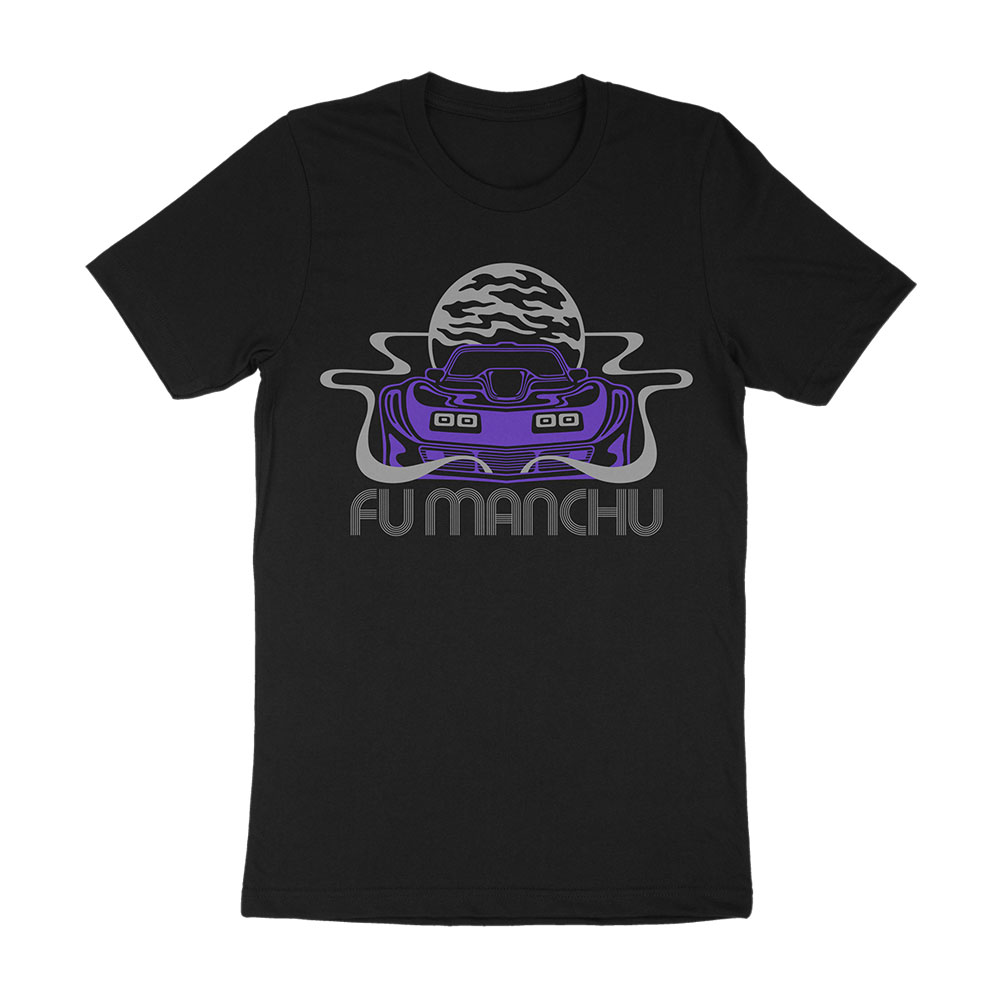 Fu Manchu - Vette Black T-Shirt + Return To Earth Deluxe CDBundle