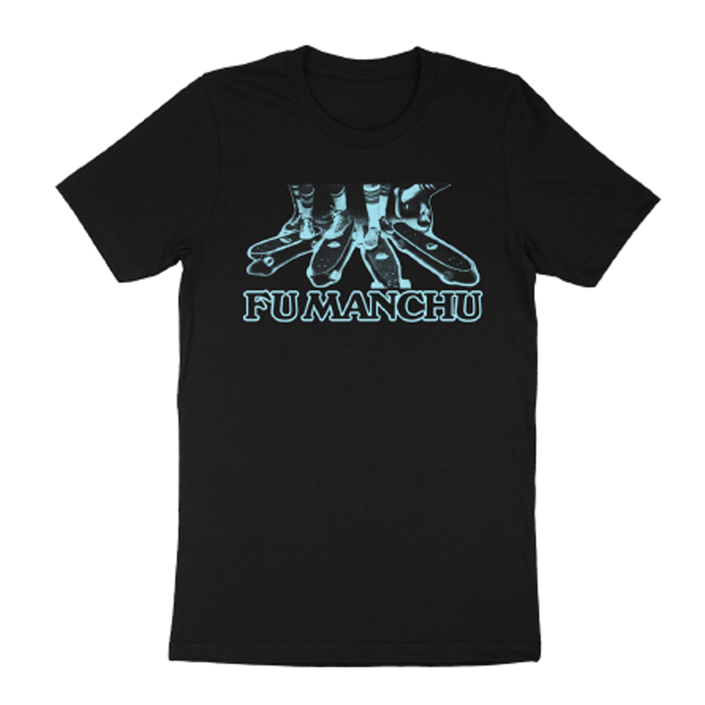 Fu Manchu - Skate Boards Black T-Shirt