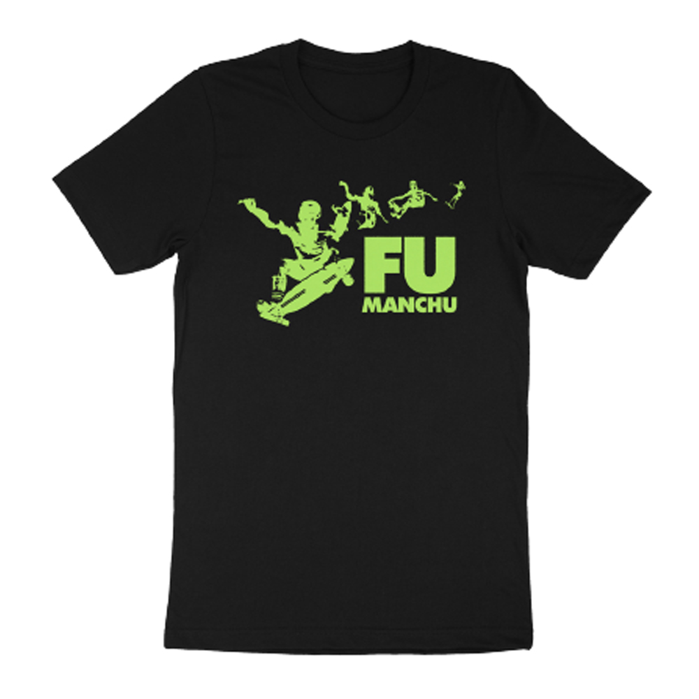 Fu Manchu - Skate Transition Black T-Shirt
