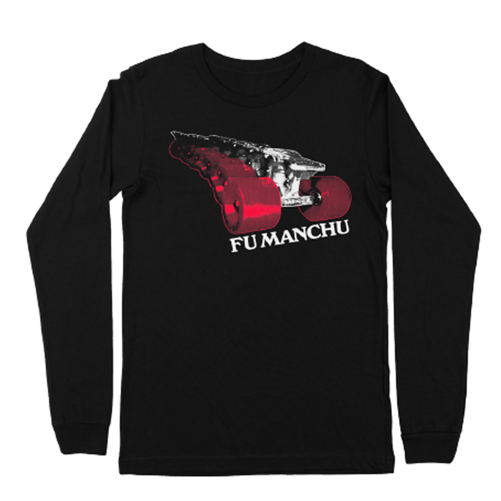 Fu Manchu - Skate Trucks Black Longsleeve T-Shirt
